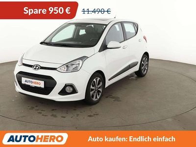 Gebraucht Hyundai i10 Style 87 PS (63 kW) 2016 Weiß Kleinwagen