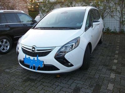 Gebraucht Opel Zafira Tourer drive 131 PS (96 kW) 2016 Weiß Van / Kleinbus