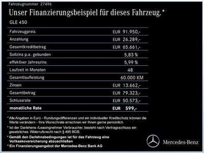 Gebraucht Mercedes GLE450 AMG AMG 367 PS (269 kW) 2025 Grau SUV