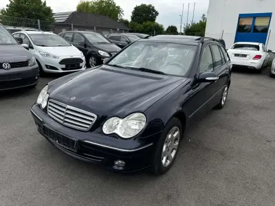 Brugt Mercedes C200 163 HK (119 kW) 2004 Blå Stationcar