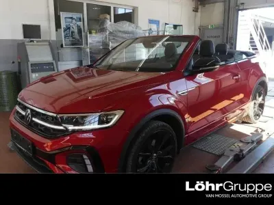 Brugt VW T-Roc Cabriolet R-line 150 HK (110 kW) 2022 Rød Cabriolet