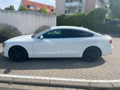 Gebraucht Audi A5 Sportback S-Line 240 PS (176 kW) 2010 Weiß Kleinwagen