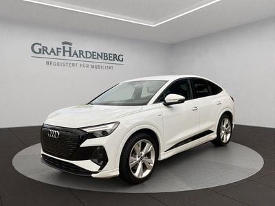 Weiß Gebraucht 2022 Audi Q4 Sportback e-tron S-Line SUV | 25.888 € (Guter Preis)