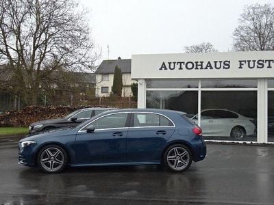 Usata Mercedes A200 AMG line 150 CV (110 kW) 2020 Blu Berlina