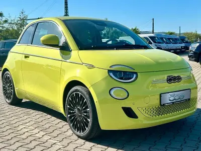 Neu Fiat 500e La Prima 86 kW (118 PS) 2026 Gelb Kleinwagen
