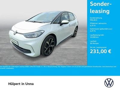 Gebraucht VW ID.3 Pro 150 kW (204 PS) 2023 Weiß Kleinwagen