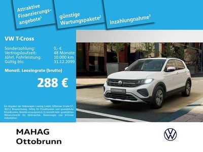 Weiß Gebraucht 2025 VW T-Cross Life SUV | 24.790 € (Guter Preis)