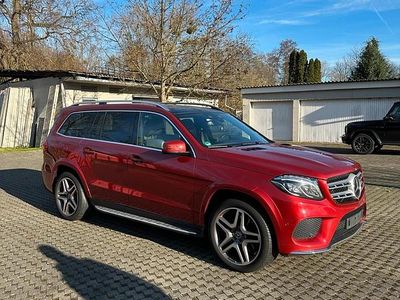 Rot Gebraucht 2017 Mercedes GLS350 AMG line SUV | 49.900 € (Fairer Preis)