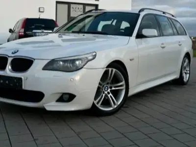 Gebraucht BMW 520 M Sport 177 PS (130 kW) 2009 Weiß Kombi