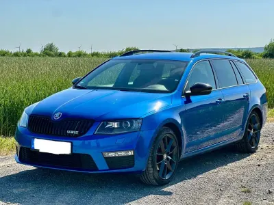 Gebraucht Skoda Octavia RS 184 PS (135 kW) 2016 Blau Kombi