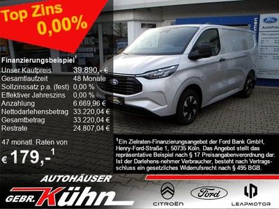 Neu Ford Transit Custom Trend 232 PS (170 kW) 2025 Moondust silver metallic Van / Kleinbus