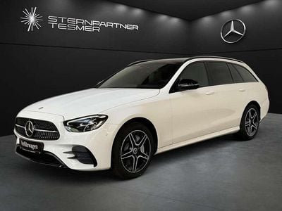 Gebraucht Mercedes E300 AMG 306 PS (225 kW) 2023 Polarweiß Kombi