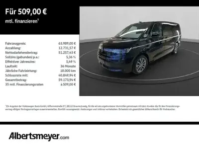 Nuova VW T7 Style 204 CV (150 kW) 2026 Nero Furgone