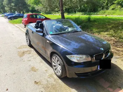 Gebraucht BMW 118 Cabriolet 143 PS (105 kW) 2009 Schwarz Cabrio