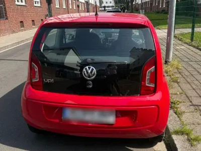 Gebraucht VW up! move up! 60 PS (44 kW) 2012 Rot Kleinwagen