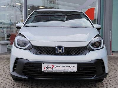 Gebraucht Honda Jazz Advance 107 PS (78 kW) 2024 Premium sunlight white Kleinwagen