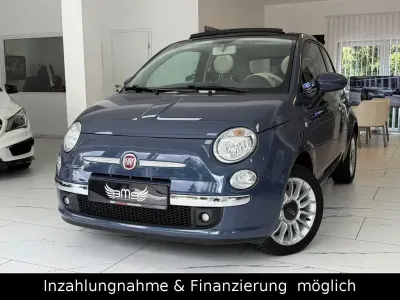Gebraucht Fiat 500C Lounge 69 PS (50 kW) 2012 Blau Cabrio