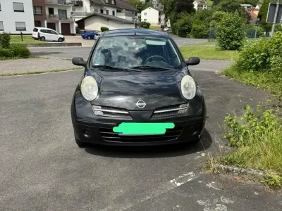 Gebraucht Nissan Micra 65 PS (47 kW) 2007 Schwarz Kleinwagen