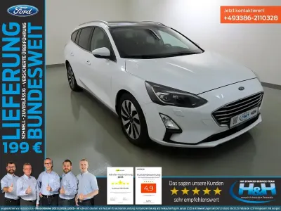 Gebraucht Ford Focus 95 PS (69 kW) 2019 Frostweiß Kombi