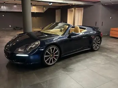 Gebraucht Porsche 991 Chrono 420 PS (308 kW) 2016 Blau Cabrio