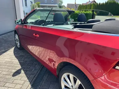 Gebraucht VW Golf Cabriolet 105 PS (77 kW) 2012 Rot Cabrio