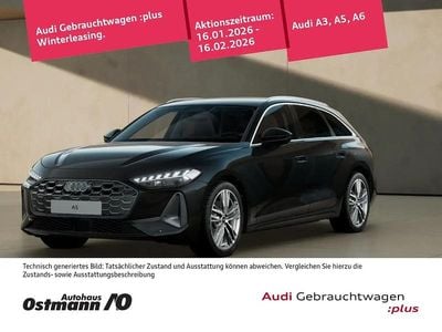 Mythosschwarz metallic Gebraucht 2025 Audi A5 Sport Kombi | 43.250 € (Superpreis)