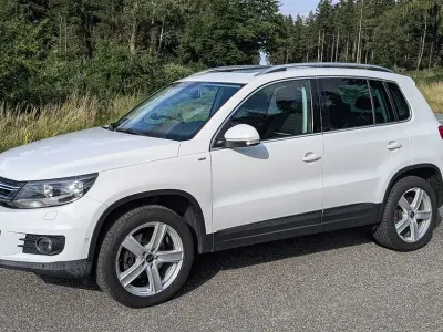Gebraucht VW Tiguan Cup 177 PS (130 kW) 2015 Weiß SUV