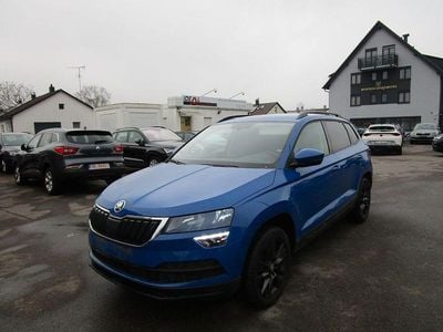 Blau Gebraucht 2021 Skoda Karoq Ambition SUV | 19.990 € (Guter Preis)