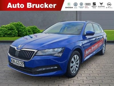 Usata Skoda Superb Active 150 CV (110 kW) 2019 Blu Station wagon