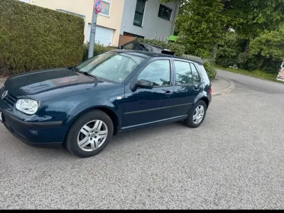 Gebraucht VW Golf IV 75 PS (55 kW) 2001 Blau Kleinwagen