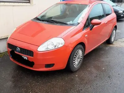 Brugt Fiat Grande Punto Dynamic 95 HK (69 kW) 2006 Rød Hatchback