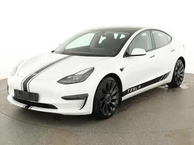 Gebraucht Tesla Model 3 Performance 377 kW (513 PS) 2021 Pearl white multicoat Limousine