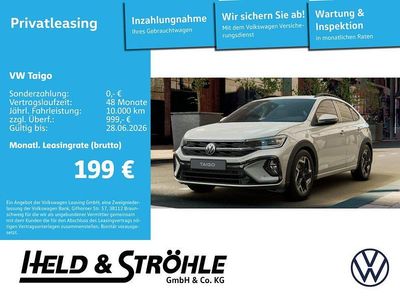 Ny VW Taigo R-line 116 HK (85 kW) 2026 Grå SUV