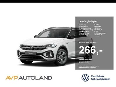 Pure white Gebraucht 2025 VW T-Roc R-line SUV | 29.240 € (Superpreis)