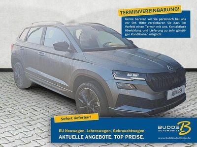 Neu Skoda Karoq SportLine 150 PS (110 kW) 2026 Graphitegrau metallic SUV