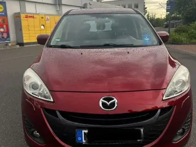 Gebraucht Mazda 5 Sports-Line 150 PS (110 kW) 2011 Rot Van / Kleinbus