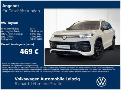 Neu VW Tayron R-line 193 PS (141 kW) 2026 Weiß SUV