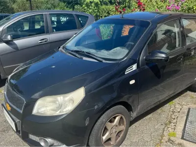 Gebraucht Chevrolet Aveo 2009 Schwarz Kleinwagen
