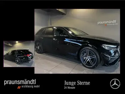 Gebraucht Mercedes E220 AMG 197 PS (144 kW) 2025 Lack obsidianschwarz Kombi
