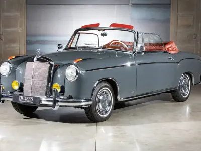 Gebraucht Mercedes 220 SE 120 PS (88 kW) 1960 Grau Cabrio