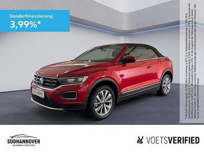 Gebraucht VW T-Roc Cabriolet Style 110 PS (80 kW) 2021 Rot Cabrio