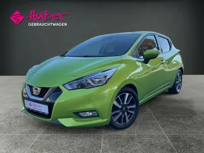 Usata Nissan Micra N-Connecta 90 CV (66 kW) 2017 Verde Utilitaria