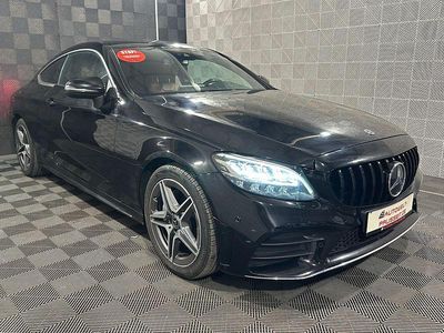 Schwarz Gebraucht 2018 Mercedes C200 AMG Coupé | 25.770 € (Etwas zu teuer)