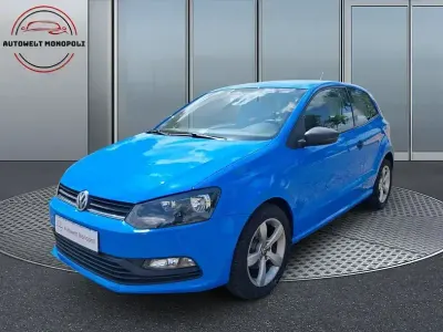 Gebraucht VW Polo Trendline 60 PS (44 kW) 2016 Blau Limousine
