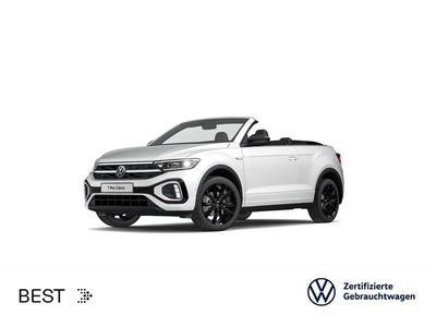 Gebraucht VW T-Roc Cabriolet Style 150 PS (110 kW) 2022 Pure white/schwarz Cabrio