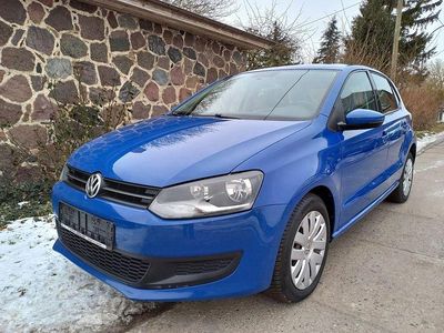 Gebraucht VW Polo Comfortline 86 PS (63 kW) 2010 Blau Kleinwagen