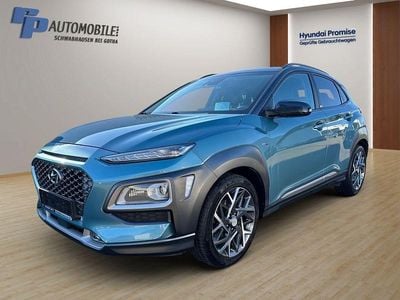 Gebraucht Hyundai Kona Premium 141 PS (103 kW) 2020 Blau SUV