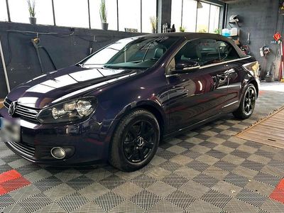 Gebraucht VW Golf Cabriolet Exclusive 105 PS (77 kW) 2013 Violet Cabrio