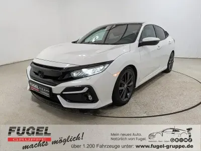 Gebraucht Honda Civic Comfort 129 PS (94 kW) 2021 Platinum white p. Limousine