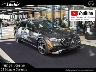 Grau Gebraucht 2023 Mercedes E220 AMG line Kombi | 52.400 € (Etwas zu teuer)